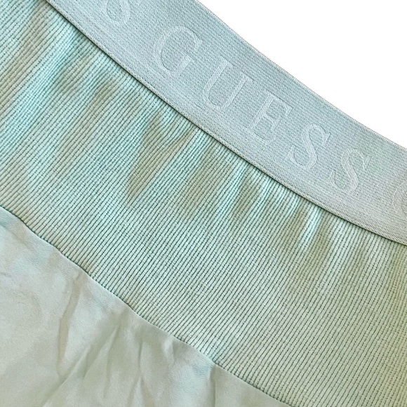 GUESS NWT Altea Midi Slip Asymmetrical Skirt, Small, Mint Green - Picture 9 of 10